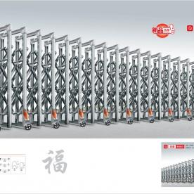 不锈钢伸缩门 