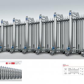 电动伸缩门